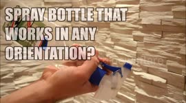 How to Make a Spray Bottle That Works in any Direction/Position