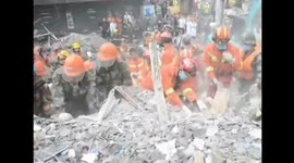 Three houses collapse in China, killing eight