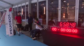 Tennis player completes 40 singles matches in a row