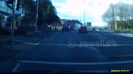 Shaw, Oldham. Cyclist hit by car.