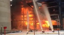Oil refinery explosion in southern China