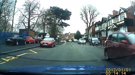 VW Polo fails to give right of way, and smacks into the side of my car!