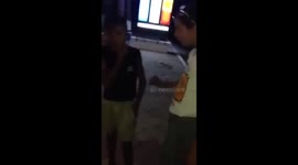 Pervert punch in face