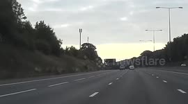 BMW crash on the A2