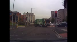 DASH CAM NEAR MISS