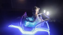 Light up dress costume
