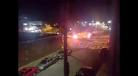 Heavy police presence in Orient Heights, Boston after police officers were shot