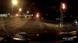 CAR CRASH ON CARRIAGEWAY