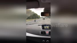 Newsflare Edit - Rubber spotted on the A11!