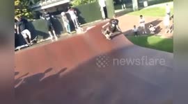 Newsflare Edit - Big air on a skateboard