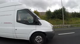 RMS Secure Logistice Talling on the phone while driving M50 03-10-2016