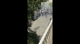 Riots before the match Paok Fc - Iraklis Fc in thessaloniki