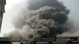 Warehouse explosion injures two in China