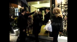 Anna Kendrick  leaves hotel to attend premiere of The Accountant