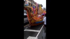 Kathina celebration in Thailand