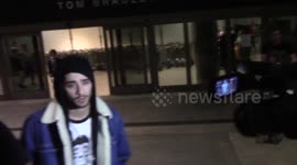 Zayn Malik arrives at LAX Airport in Los Angeles