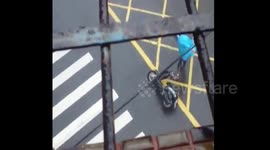 Typhoon Sakira attacks southern China