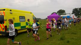 Cross Country Marathon start