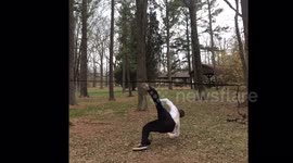 My slackline fails
