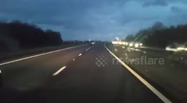 crash on motorway