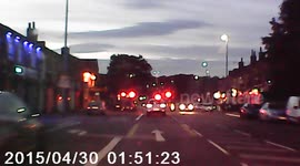 Dash cam crash West Yorkshire