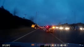 Bad Crash on A90 Northbound