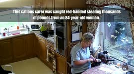 Carer Caught Stealing Thousands Of Pounds From Vulnerable 84-Year-Old Widow
