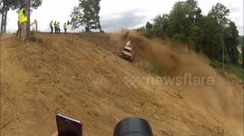 The most horrific crash in the Formula Off Road history