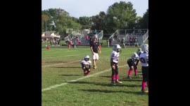 6 YO Twins with Down syndrome scored TD in same game