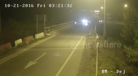 CCTV - Accident in Romania
