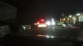 Reverse parking accident