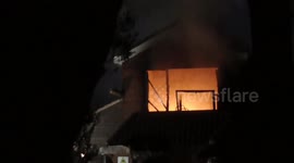 Fire at the Terrace Restaurant in Brownhills