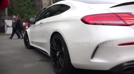 Mercedes-Benz C63s AMG Coupe C205 Sound and idle
