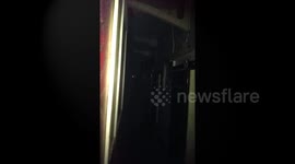Orb of light appears on camera at disused gaol