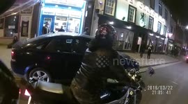 Drunk driver arrested in Carlisle, England.