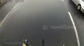 Cyclist Hits Kid