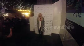 'Nicola Hughes 'attends the  The Natural History Museum Ice Rink Launch