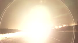 REALTIME VIDEO bright aurora Egilsstadir Iceland