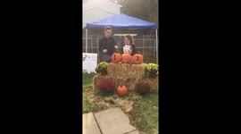 Gender reveal for TRIPLETS! Our trio