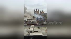 Fire hits 'England's oldest hotel'