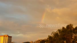 The beginning and the end of a rainbow