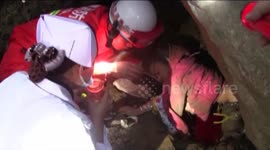 Doctors forced to amputate girl's legs during landslide rescue tragedy
