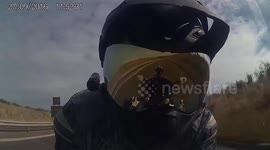 Near Miss Crash!