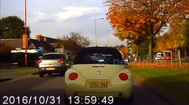 Arrow driver forced me into the kerb