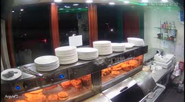 Justin Bieber Ordering Greasy Treats From A Chippy.