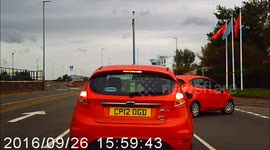 Butlins minehead against traffic flow