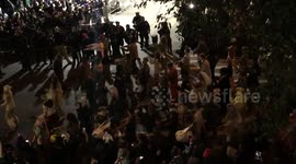 Thriller dance group @ NYC Halloween parade