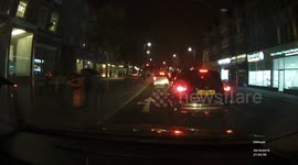 Moped riders causing havoc in London on Halloween