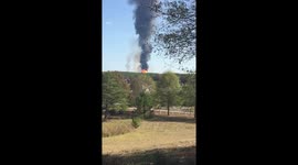 Fire Over Helena Alabama