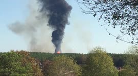 Fire Over Helena Alabama